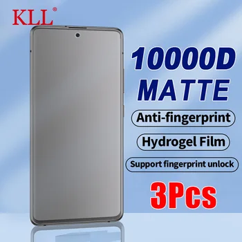 1-3Pcs Mat Hydrogel Film za Samsung Galaxy S22 Ultra S21 FE S20 Plus A52S A32 A72 A12 M52 M32 M22 A13 Screen Protector