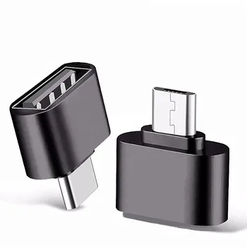 1/5 KOS Univerzalni Micro USB/Tip-C-USB 2.0 OTG Adapter, Priključek za Telefon, Tablični PC, USB, C OTG Adapter Pretvornik