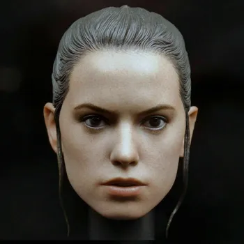 1:6 Daisy Ridley Rey glavo kiparstvo model je primeren za 12-palčni ženski zdravnik TBLeague Phicen je slika in telo igrača vojak 0