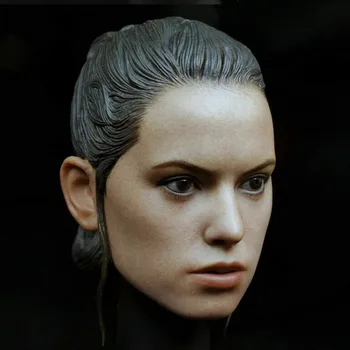 1:6 Daisy Ridley Rey glavo kiparstvo model je primeren za 12-palčni ženski zdravnik TBLeague Phicen je slika in telo igrača vojak 1