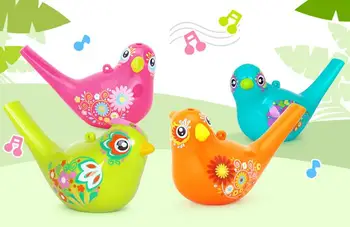 1 Kos Vroče Prodaje Smešno Kopel Igrača Ustvarjalna Simulacije Ptica Klice Dodajte Vodo Žvižg Otroci Baby Plavati Igrače Brezplačna Dostava