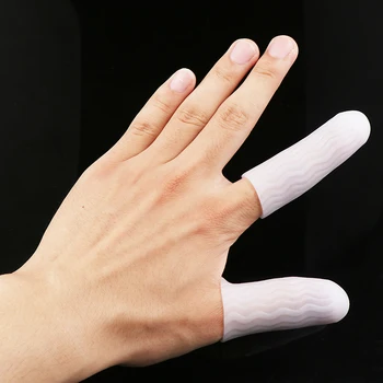 1 Parov Silikonski Gel Cev Povoj Prst Toe Patron Rokavice, Rokavi Lajšanje Bolečin Ogrevano Prst Rokavice Non-Slip 5