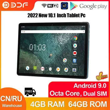 10.1 Palčni Tablični Računalnik Android 9.0 Okta Core 4GB/64GB Dual SIM Kartice 3G Telefon Klic Pad Pro Tablet Google Play, GPS, WiFi, Bluetooth