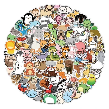 10/30/50/100 KOZARCEV Mix Cute Anime Živali, Nalepke za Avto, motorno kolo, Potovalne Prtljage Telefon Kitara Laptop Risanka Nalepke Nalepke Otrok Igrače