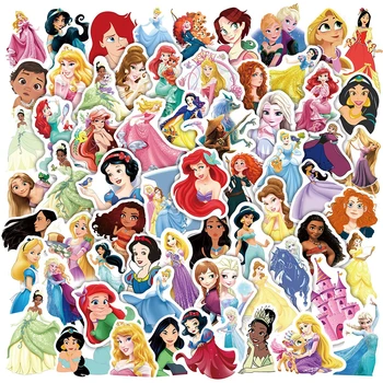 10/30/50/100 kozarcev Mix Disney Princesa Risank Anime Nalepke Nalepke Album Prtljage Prenosni Telefon Nepremočljiva Nalepke za Dekle, Fant,