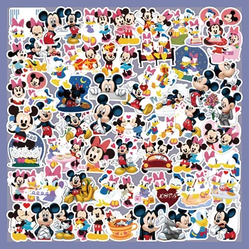 10/30/60pcs Disney Srčkan Mickey Mouse Grafiti Nalepke Risanka Nalepko Otroci Igrače Dnevnik Album Laptop Prtljage Nepremočljiva Nalepka