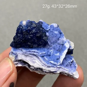 100% Naravna Notranja Mongolija modra fluorite Mineralnih vzorcu gruče Kamni in Zdravilnimi kristali kristal Brezplačna dostava