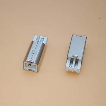 10Pcs DIY USB 2.0 Tip B 4 Pin Moški Vrata Tiskalnika Skupščine Ac Priključek Priključite Vtičnico na primer s spajkanjem