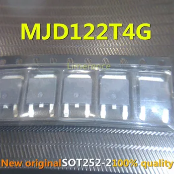 10pcs MJD122G ZA-252 MJD122T4G TO252 J122G MJD122 TIP122 SMD SOT-252 Novega in Izvirnega IC Chipset