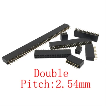 10Pcs/veliko 2x2P-40Pin Naravnost Pin 2.54 mm / 0.1