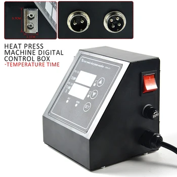 110V/220v Heat tiska Stroj Digitalni Nadzor Polje-Temperatura Čas Okrasni Orodje Embossers Novo US/UK/EU/AU Plug
