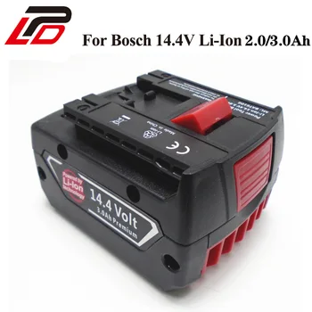 14,4 V 3.0/4.0 Ah Li-Ion električno Orodje Baterija za Bosch 2 607 336 078 BAT607 BAT614 BAT607G BAT614G 2 607 336 078