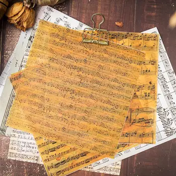 14 cm x 14 cm Retro Album Rižev Papir Cvet Rastlin Ozadju Obrti DIY Papir Junk List Scrapbooking Lakmusov Papir 8pcs 4
