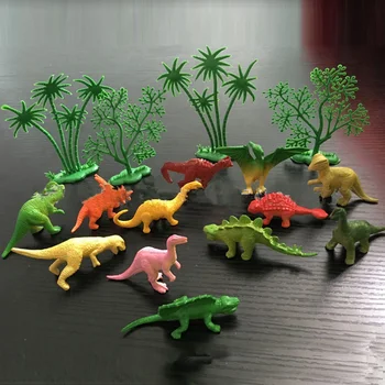 16 Kos/set DIY Džungle Dinozaver Torto Dekoracijo Ustvarjalne Torto Peko Dekoracijo Gospodinjski Rojstni Potrebščine za Otroke Darila