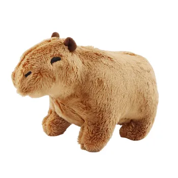 18 cm Simulacije Capybara Plišastih Igrač Puhasto Capybara Lutka Mehko Polnjene Živali, Igrače, Otroški Rojstni dan Darilo Igrača Sobi Doma Dekor