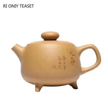 180 ml Yixing Ročno Vijolično Gline Čajniki Znanih Čaj Pot domov Lepoto grelnik vode Kitajski Zisha Čaj Nastavite Darila po Meri Drinkware
