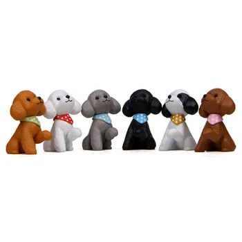 1Pc Risanka Pudelj Figurice za Hišne živali Pes Modeli Številke Igrače Božič Darilo za Rojstni dan Stranke Dom Dekoracija Lutka za Otroke Darila