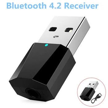 1pc USB Bluetooth 4.2 Stereo Audio Sprejemnik Za RAČUNALNIK MP3, MP4 Zvočnik izhod za Slušalke