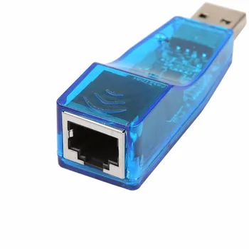 1PCS USB 2.0 LAN priključek RJ45 Ethernet, Omrežna Kartica vmesnik Za PC 10/100Mbps Nova