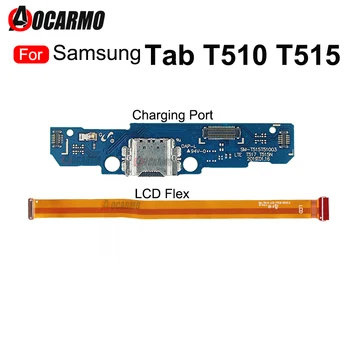 1Pcs Za Samsung Galaxy Tab 10.1 palčni T515 T510 Polnjenje prek kabla USB Vrata Dock Polnilnik Priključite Zaslon LCD Flex Kabel za Popravilo Del
