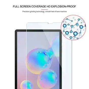 2 Pack 9H Kaljeno Steklo Film, Zaščito Ščit Screen Protector for Samsung Galaxy Tab S6 2019 SM-T860 SM-T865 4