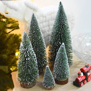 2021 Mini Bor Božično Drevo, Umetne Namizni Okraski Festival Plastičnih Miniaturnih Dreves Novo Leto Okraski za Božič