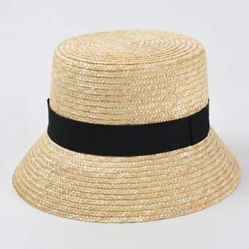 2021 Nov Modni Slame Bucket Pokrivalo Ženske UV Sonce Klobuki Počitnice Plaže Klobuk ravno poletje, sonce klobuk na debelo 2