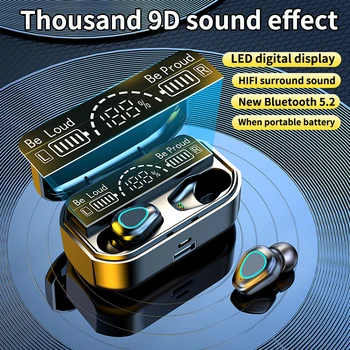 2022 Novo TWS Bluetooth Brezžične Slušalke Stereo Glasbe Čepkov šumov Gibanja Nepremočljiva Band Mikrofon Klicna Slušalke 2