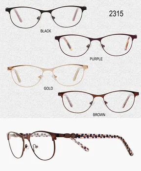 2022 Visoke Kakovosti Vintage Kovinskih Očal Okvir Ženske Slog Jasno, Leče Očala 1