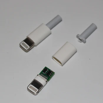 2sets Varjenje Tip 8Pin Moški Vtič v Priključek USB Adapter Pretvornik za iphone 5s 5 6 6s plus 1