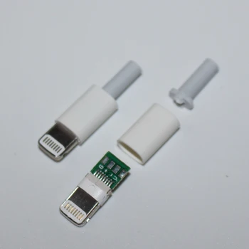 2sets Varjenje Tip 8Pin Moški Vtič v Priključek USB Adapter Pretvornik za iphone 5s 5 6 6s plus 2
