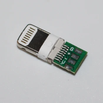 2sets Varjenje Tip 8Pin Moški Vtič v Priključek USB Adapter Pretvornik za iphone 5s 5 6 6s plus 5