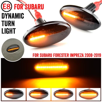 2X LED Dinamični Strani Marker Svetilko Vključite Opozorilne Luči Strani Repeater Za Subaru Impreza Wrx Sti, Subaru Gozdar 2008-2019