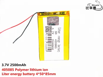 3,7 V 2500mAh 405085 Litij-Polymer Li-Po baterija li ionska Baterija za Polnjenje Lipo celic Za interfonski GPS GPS igrače Tahografske 1