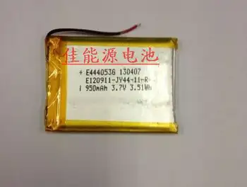 3,7 V litij-polimer baterija 444053 950MAH vožnje snemanje zvoka kartico PSP igra pralni Polnilne Li-ion Celice