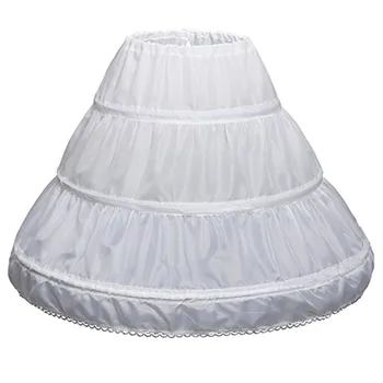 3 Obroče Cancan Otrok Cvet Dekle Petticoat Crinoline Underskirt Poročni Dodatki Za Cvet Dekle Obleko