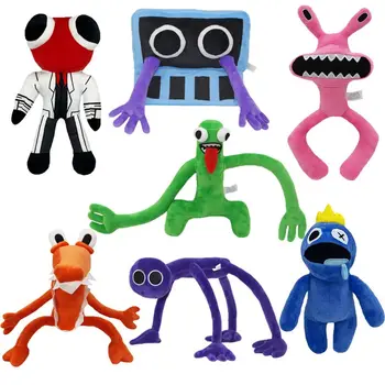 30-50 cm Mavrični Prijatelji Plišastih Igrač Risanka Znak Lutka Kawaii Blue Monster Mehko Polnjene Živali, Igrače za Otroke, Otroci 0