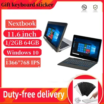 32-bitni Novo 11.6-Inch Windows 10 Nextbook Quad Core 1/2 gb RAM-a 64GB Tablet PC S Tipkovnico HDMI je Združljiv 9000MAH Netbook