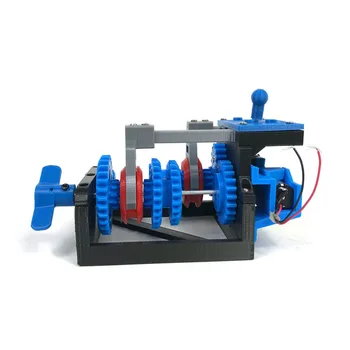 3D Tiskanih Prenos Štiri-stopenjski Menjalnik Model Menjalnik Igrače Komplet Treh Naprej Eno Prestavo