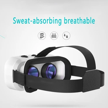 3D VR Očala, Slušalke Head-mounted Nastavljiv VR G05A Za 4.7-6.0 Cm Android Pametnih Telefonov Virtualne Realnosti Očala Prenosni 2