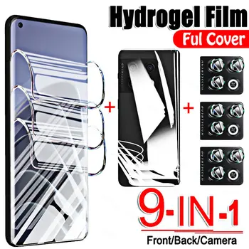 3fornt 3Back 3lens Kritje Hydrogel Film za Oneplus 10 Pro 9 9R Zaslon Protektorstvo za En Plus 10pro 9 Pro 10t Eden+ 9rt Ne Steklo 0