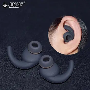 3pairs/veliko Mehke Silikonske Blazinice za Ušesa Eartips Za Slušalke Silikona Primeru Uho Kavelj V uho Čepkov Slušalke Pribor Uho Nasveti