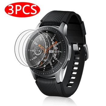 3pcs 9H kaljeno steklo za Samsung Galaxy Watch 42mm 46mm zaščitnik zaslon tanek HD zaščitno folijo 42 46 mm Smart dodatki