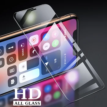 3Pcs HD Kritje Kaljeno Steklo Za iPhone 13 12 11 Pro Max Screen Protector XR XSMax Telefon Film 4