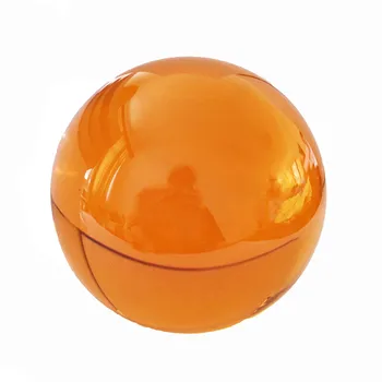 50 mm/60 mm/70 mm/80 mm/100 mm Oranžna Barva K9 Meditacija Kristalno Steklo Žogo Ni Stojalo za Dekoracijo