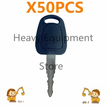 50X F900 Ključ Za Doosan Deawoo Daewoo Kopač Težke Opreme za Vžig Start Stikalo za Zaklepanje Vrat, Tipka za Visoko Quailty