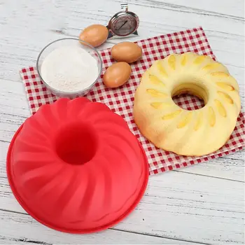 7 cm Silikonski Torto Plesni Bučna Oblikovan Fondat 3D Muffin Cupcake Nonstick Odporne Večkratno uporabo Kuhinja Peko Plesni Orodje