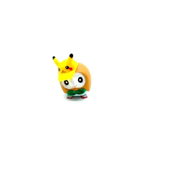 8 Pokemon Anime Risanke Igrače Pikachu Kawaii Akcijski Model Ibrahimovic Ustvarjalne Otroke Darila 5