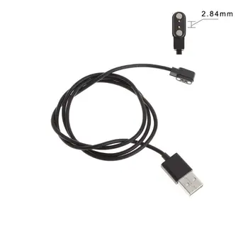 80 cm Magnetna USB Polnjenje napajalni Kabel Kabel Za Pametno uro s Magnetics Plug 2.84 mm