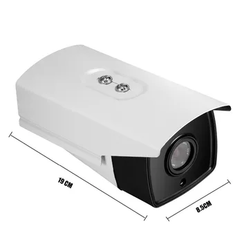 8MP na Prostem Analognih CCTV Kamere Nepremočljiva 3.6 mm Objektivom 4K AHD Varnosti Bullet Fotoaparat Z OSD Meni Na Kabel 4